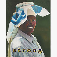 <em>Strong</em>, 2007, 12'x8', Enamel on aluminum